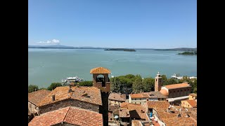 Lago Trasimeno  Lake Trasimeno  Umbria Italy  4K [upl. by Analeh]