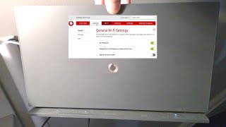 Vodafone WiFi Hub THG3000 Router and web interface [upl. by Ahsirkal]