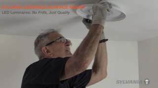 SYLVANIA LEDVANCE Surface Mount Luminaire  Installation Video [upl. by Atcliffe]