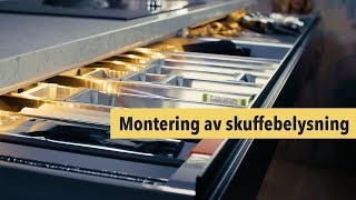 8 Epoq kjøkken – Skuffebelysning [upl. by Saltsman]