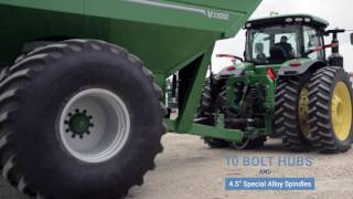 Brent VSeries Grain Carts Movie [upl. by Esiuol]