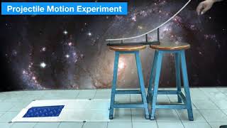 Projectile Motion Experiment [upl. by Lettie]