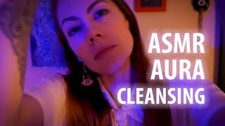 ASMR Cleansing Fluffing Your Aura with Reiki Master [upl. by Riobard186]