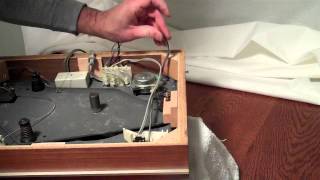 Removing the motor from a Thorens TD160 Turntable [upl. by Dannie771]