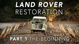 Land Rover Restoration Part 1  Introduction [upl. by Tlevesoor]