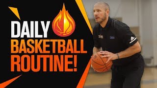 The 15 MinutePerDay Basketball Workout FULL BREAKDOWN [upl. by Tezzil]