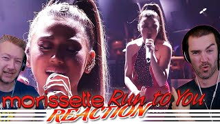 Morissette Amon REACTION Run to You [upl. by Ahsiled]