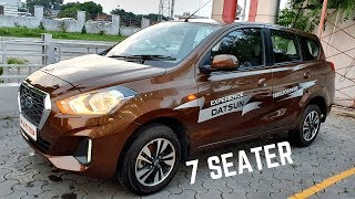 Datsun GO PLUS 7 Seater MPV Real Life Review  Price Interiors Features Variants  Datsun GoPlus [upl. by Eicats]