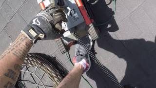 How To Clear A Sewer Main From A Roof Vent  Phoenix AZ [upl. by Burr]