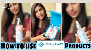 How to use SkinKraft Products  SkinKraft Product Review  Best Hair Care Brand [upl. by Donn]