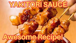 The Best Yakitori Sauce You’ll Ever Make 👨‍🍳 [upl. by Studley]