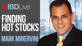 How Mark Minervini Screens The Market For Hot Stocks  IBD Live [upl. by Nnylyar691]