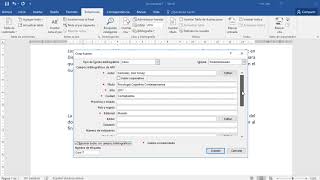 Cómo poner Citas Bibliográficas y Bibliografía en Word [upl. by Demmer]