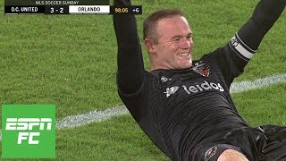 Wayne Rooney’s heroics Luciano Acosta’s hat trick fuel DC United win Highlights  ESPN FC [upl. by Ahsii447]