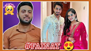 FAINAT REACTION  JANNAT ZUBAIR amp MR FAISU  LATEST MEETUPS  EDITS  CUTE MOMENTS [upl. by Aalst]