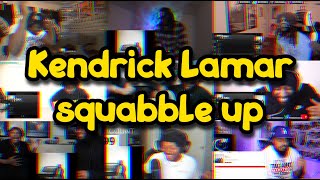 Kendrick Lamar  Squabble Up  REACTION MASHUP [upl. by Malsi]