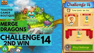 Challenge 14 Merge Dragons 2nd Win Get Wise Dragon Kid [upl. by Simmonds]