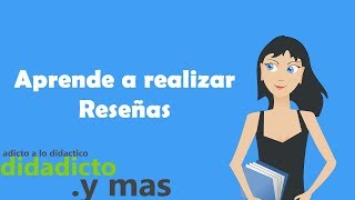 Como hacer una reseña [upl. by Shoshanna]