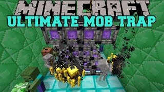 Minecraft ULTIMATE MOB TRAP MOD CREATE SPAWNERS FOR MOBS Mod Showcase [upl. by Whitnell]