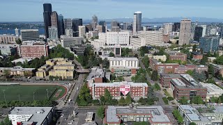 Seattle University Aerial Campus Tour 2020 [upl. by Sibell]