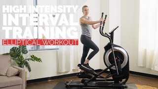 30 Minute Heart Pumping Elliptical HIIT Workout [upl. by Porte990]