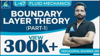 Fluid Mechanics  Module 5  Fluid Flow I Boundary Layer Theory  Part 1 Lecture 47 [upl. by Erkan]