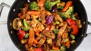 Perfect Chicken Stir Fry  Chicken Vegetable Stir Fry [upl. by Flowers252]