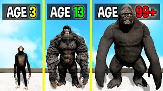 Survive 99 YEARS as KING KONG in GTA 5 [upl. by Eibrad443]