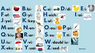 English Alphabet Pronunciation  Alphabet ABC Pronunciation [upl. by Mehalek778]