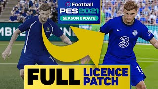 PES 2021 Season Update How to Install Real Team Names Kits Logos Leagues amp More PS4 [upl. by Dorsey]