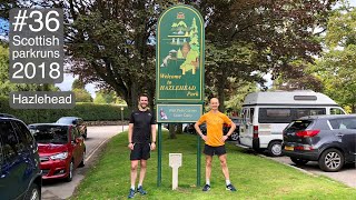 Hazlehead parkrun Aberdeen  36 Scottish parkruns 2018 [upl. by Nairred]