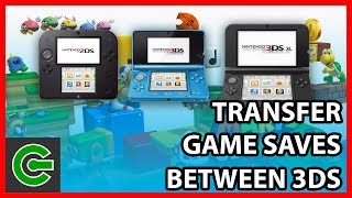 How to transfer game saves between 3DS consoles [upl. by Nnyleitak]