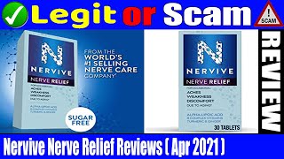 Nervive Nerve Relief Reviews  April 2021 Is It A Legit Product Check Now  DodBuzz [upl. by Neetsuj989]