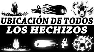 🔎UBICACIÓN de TODOS los HECHIZOS en HOLLOW KNIGHT y CÓMO CONSEGUIRLOS [upl. by Ahsha887]