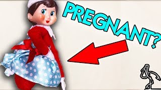 ELF ON THE SHELF PREGNANCY SURPRISE  An Elf Birth Story  part 1 [upl. by Sito]