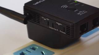 Setup Tutorial Wavlink AERIAL N300 WN578R2 Wireless APRange ExtenderRouter Hardware Overview [upl. by Nedyarb]