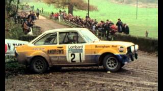 Great Retro Rally action from the 1970s [upl. by Carlyle]