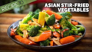 Asian stir fried vegetables [upl. by Chuch]