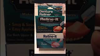 Denture Soft Reline  DentempDOC Relineit HowTo Video [upl. by Clorinda170]