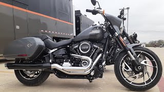 2021 Harley Davidson Sport Glide First Ride  REVIEW [upl. by Renae]