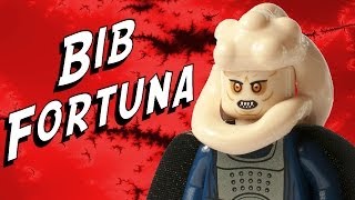 LEGO Bib Fortuna Star Wars Minifigure Comparison  BrickQueen [upl. by Yonatan929]