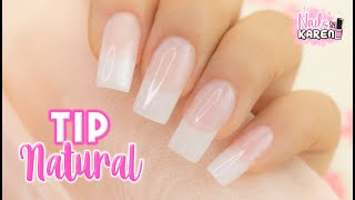 UÑAS ACRILICAS para PRINCIPIANTES  TIP NATURAL [upl. by Yarazed801]