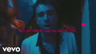 The Vaccines  All My Friends Are Falling In Love Lyric Video [upl. by Nwahsram516]