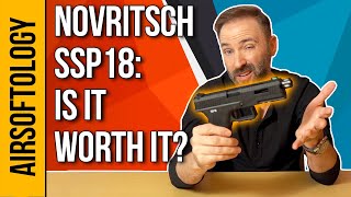 Is it good Unboxing review of the FULL AUTO Novritsch SSP18 Airsoft Pistol [upl. by Langham]