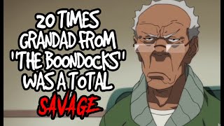 20 Times Grandad From quotThe Boondocksquot Was A Total Savage [upl. by Nywled]