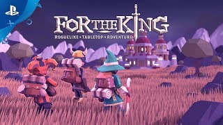 For The King  Launch Trailer  PS4 [upl. by Pembroke22]