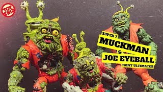 2021 MUCKMAN amp JOE EYEBALL  TMNT Ultimates  Super 7 [upl. by Anehsak]