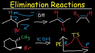 Organic Chemistry Elimination Reactions  E1 E2 E1CB [upl. by Sholem]