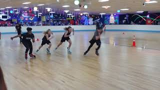 Rollerblading Race you Need to see this [upl. by Alidis]