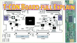 TCON board full explain in detail [upl. by Penman]